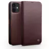 iPhone 12 Mini | Étui Portefeuille QIALINO en Cuir Véritable