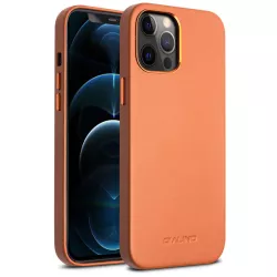 iPhone 12 Pro Max | Coque QIALINO en Cuir Véritable