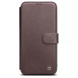 iPhone 12 Étui | Portefeuille QIALINO Business Cuir Véritable