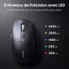 Souris Optique UGREEN MU103 5000 dpi | Bluetooth & 2,4Ghz
