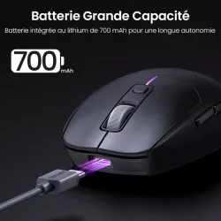 Souris Optique UGREEN MU103 5000 dpi | Bluetooth & 2,4Ghz