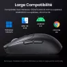 Souris Optique UGREEN MU103 5000 dpi | Bluetooth & 2,4Ghz