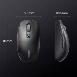 Souris Optique UGREEN MU103 5000 dpi | Bluetooth & 2,4Ghz