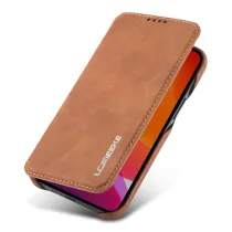 iPhone 12 Mini | Étui Portefeuille LC.IMEEKE façon Daim