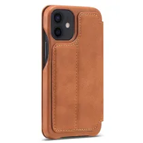 iPhone 12 Mini | Étui Portefeuille LC.IMEEKE façon Daim