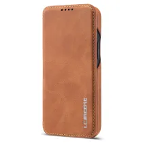 iPhone 12 Mini | Étui Portefeuille LC.IMEEKE façon Daim