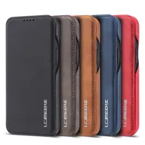 iPhone 12 Mini | Étui Portefeuille LC.IMEEKE façon Daim