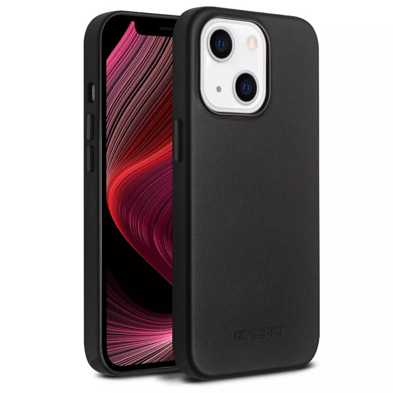 iPhone 13 Mini | Coque QIALINO en Cuir Compatible MagSafe
