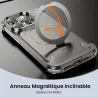 iPhone 15 Pro Max | Bumper MagSafe OATSBASF KickStand Givré
