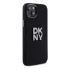 iPhone 15 | Coque DKNY Silicone Liquide & Logo Métal