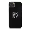 iPhone 15 | Coque DKNY Silicone Liquide & Logo Métal