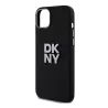 iPhone 15 | Coque DKNY Silicone Liquide & Logo Métal