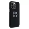 iPhone 15 Pro | Coque DKNY Silicone Liquide & Logo Métal