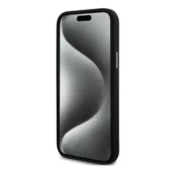 iPhone 15 Pro Max | Coque DKNY Silicone Liquide & Logo Métal
