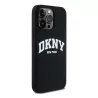 iPhone 15 Pro | Coque MagSafe DKNY Silicone & Logo Blanc
