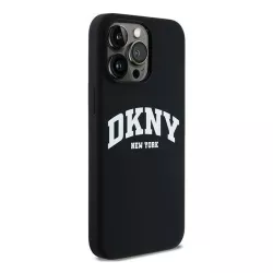 iPhone 15 Pro Max | Coque MagSafe DKNY Silicone & Logo Blanc