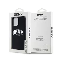 iPhone 15 Pro Max | Coque MagSafe DKNY Silicone & Logo Blanc