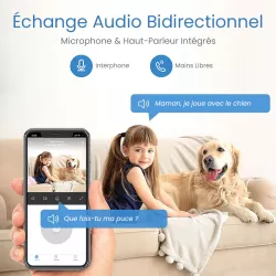 Caméra WiFi GOSUND IPC2 360° 2K 1440p