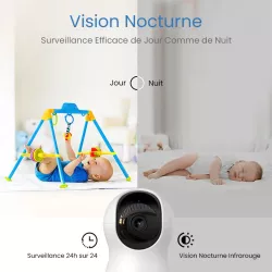 Caméra WiFi GOSUND IPC2 360° 2K 1440p