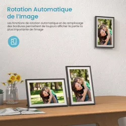 Cadre Photo Numérique WiFi ARZOPA 10,1 Pouces HD