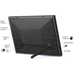 Cadre Photo Numérique WiFi ARZOPA 10,1 Pouces HD