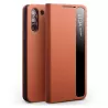 Galaxy S21 | Étui Fenêtre QIALINO en Cuir Véritable