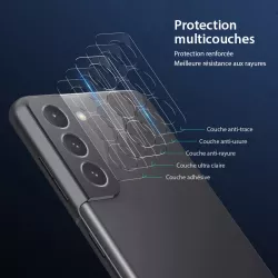 Galaxy S21 Plus | 2 x Protections Caméra NILLKIN InvisiFilm