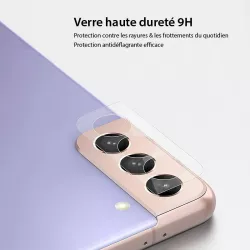 Galaxy S21 Plus | 2 x Protections Caméra NILLKIN InvisiFilm