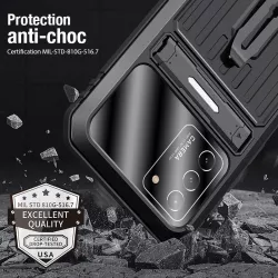 Galaxy S21 | Coque Intégrale Antichoc avec Clip Ceinture