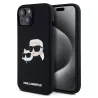iPhone 15 | Coque MagSafe KARL LAGERFELD Karl & Choupette