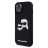 iPhone 15 | Coque MagSafe KARL LAGERFELD Karl & Choupette