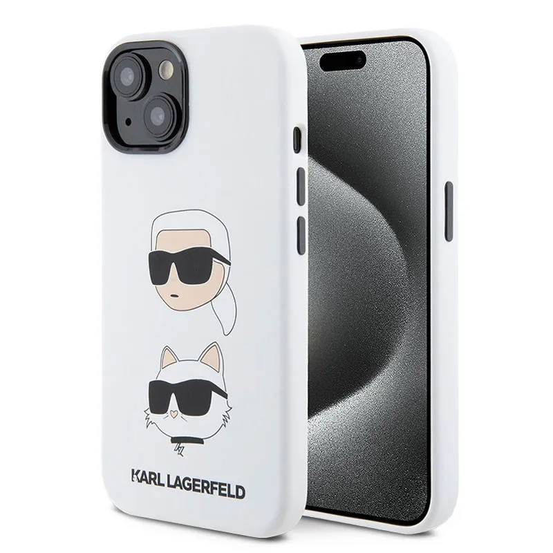iPhone 15 Plus | Coque TPU KARL LAGERFELD Karl & Choupette iPhone 15 Plus | Coque TPU KARL LAGERFELD Karl & Choupette