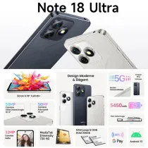 Smartphone ULEFONE Note 18 Ultra 5G
