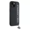 iPhone 15 | Coque KARL LAGERFELD Saffiano Strass & Charm