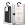 iPhone 15 Pro | Coque KARL LAGERFELD Saffiano Strass & Charm