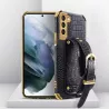 Galaxy S21 | Coque Poignée X-Case Imitation Crocodile