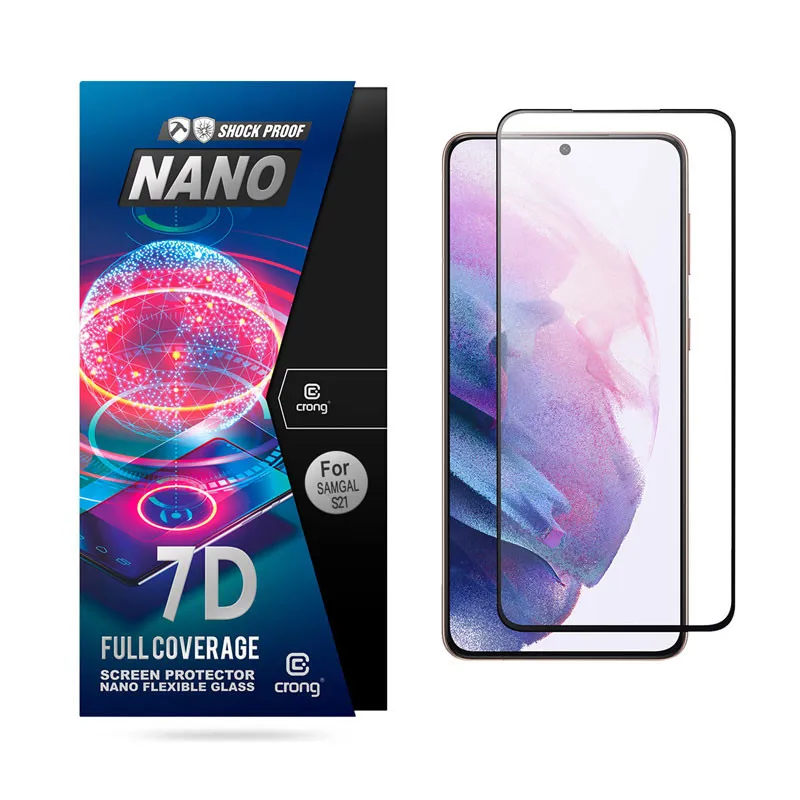 Galaxy S21 | Protection Écran Hybride CRONG Nano Flexible 7D Galaxy S21 | Protection Écran Hybride CRONG Nano Flexible 7D