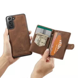 Galaxy S21 | Coque JEHOOD avec Pochette CB Détachable