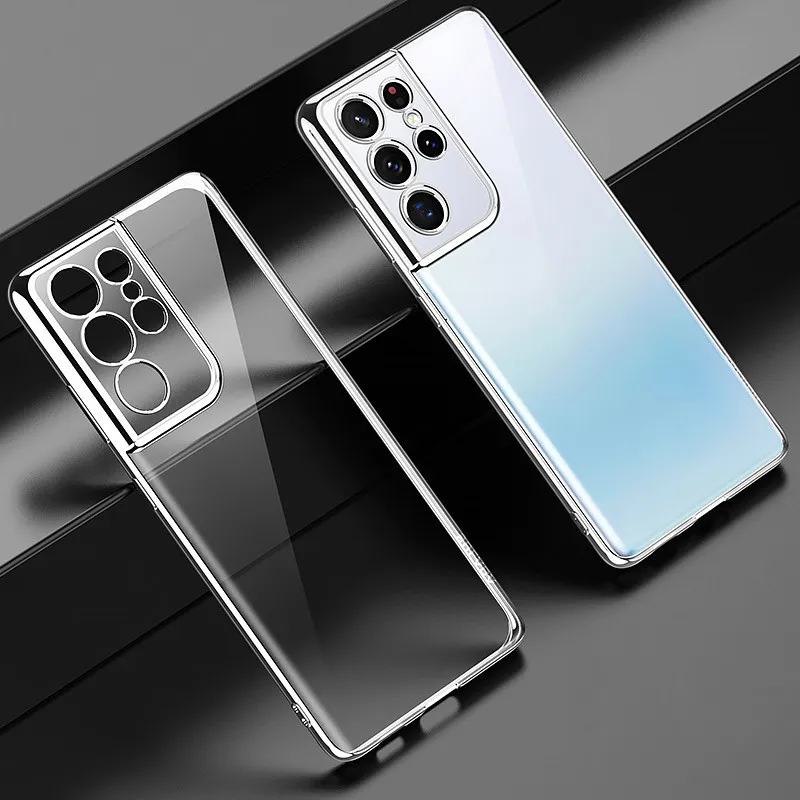 Galaxy S21 Ultra | Coque SULADA Transparente Galvanisé Galaxy S21 Ultra | Coque SULADA Transparente Galvanisé