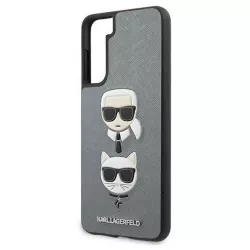 Galaxy S21+ | Coque KARL LAGERFELD Saffiano 'Karl & Choupette'