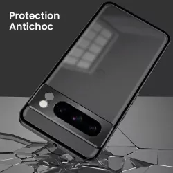 Pixel 8 Pro | Coque Métal Givrée avec Fermeture Magnétique