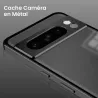 Pixel 8a | Coque Métal Givrée avec Fermeture Magnétique