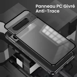 Pixel 8 | Coque Métal Givrée avec Fermeture Magnétique