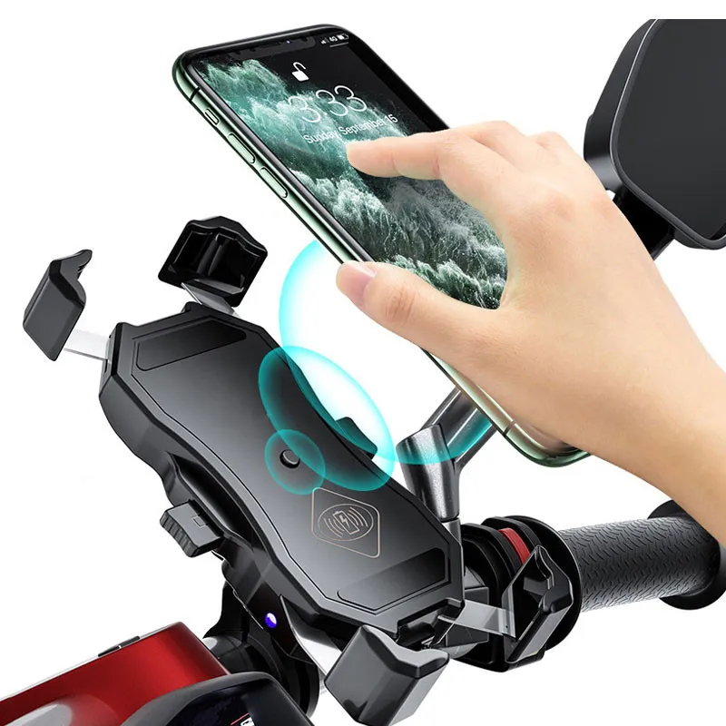 Support pour Moto avec Chargeur Induction 15W Support pour Moto avec Chargeur Induction 15W