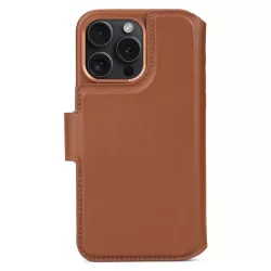 iPhone 15 Pro Max | Étui Cuir DECODED MagSafe Détachable