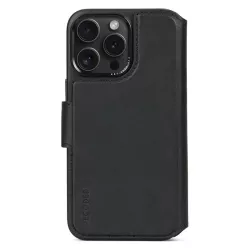 iPhone 15 Pro Max | Étui Cuir DECODED MagSafe Détachable