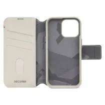 iPhone 15 Pro Max | Étui Cuir DECODED MagSafe Detachable Wallet