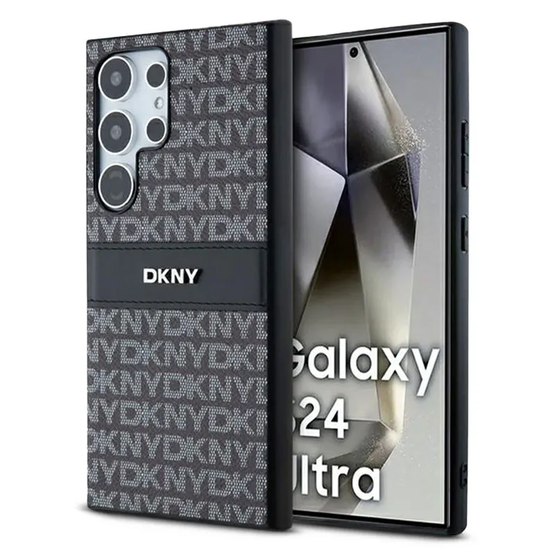 Galaxy S24 Ultra | Coque DKNY Mono Stripe & Metal Logo Galaxy S24 Ultra | Coque DKNY Mono Stripe & Metal Logo