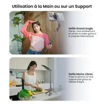 Perche Selfie YESIDO SF-19 avec Fixation MagSafe