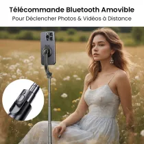 Perche Selfie YESIDO SF-19 avec Fixation MagSafe